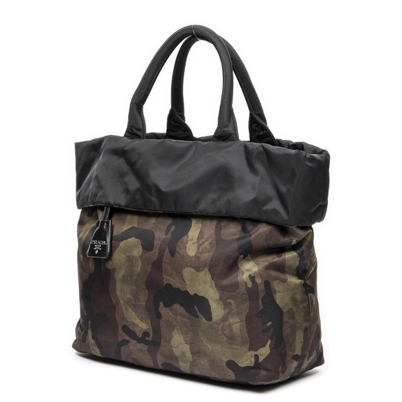 Prada Reversible Camouflage Tote - Picture 2 of 9